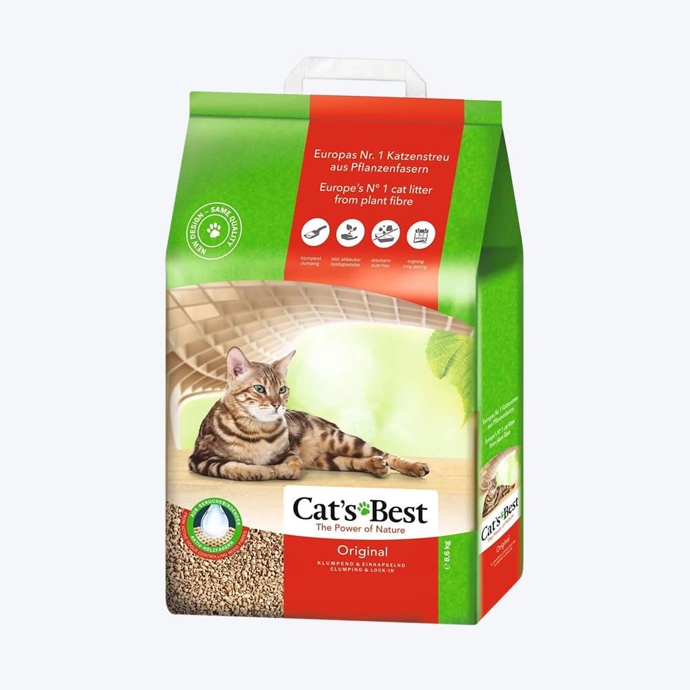 Clumping cat litter